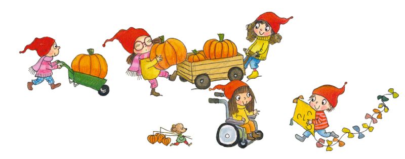 Mein Herbstwichtel - Wimmelbuch