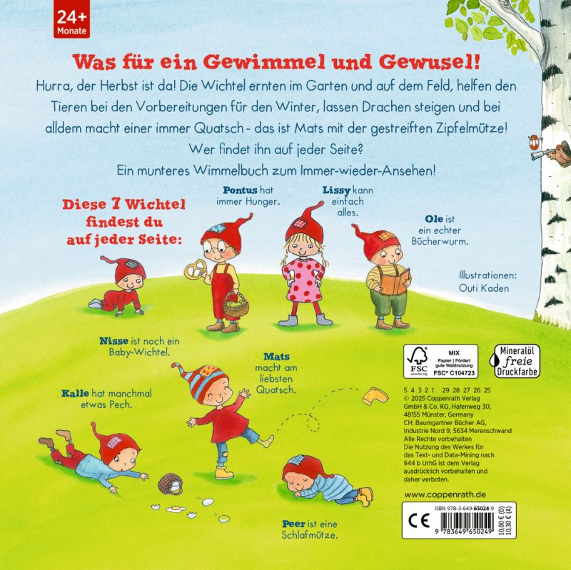 Mein Herbstwichtel - Wimmelbuch