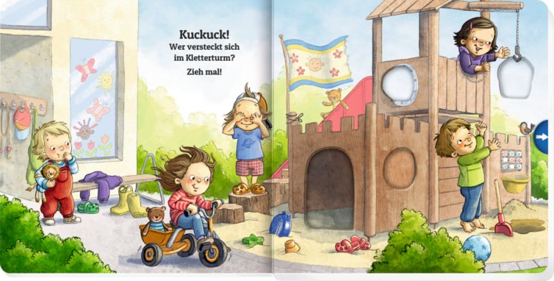 Zieh mal! Kuckuck, es wimmelt in der Kita!