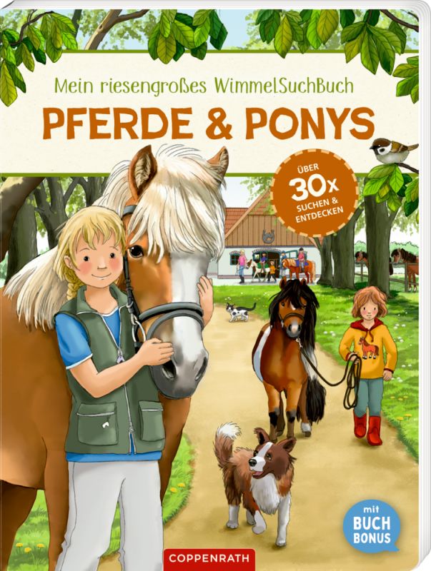 Mein riesengroßes Wimmel-Such-Buch: Pferde und Ponys