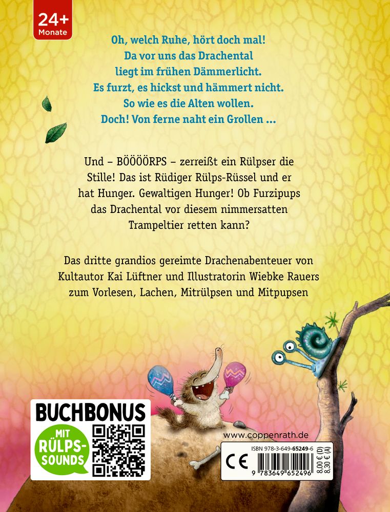 Furzipups und Rüdiger Rülps-Rüssel (Mini-Pappe mit BuchBONUS)