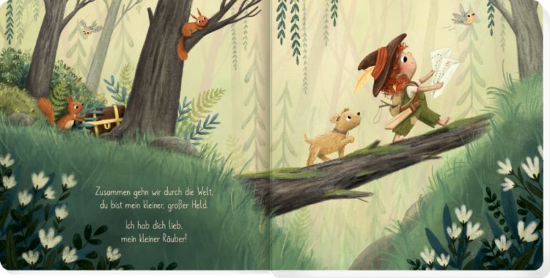Ich hab dich lieb! Für den größten Schatz