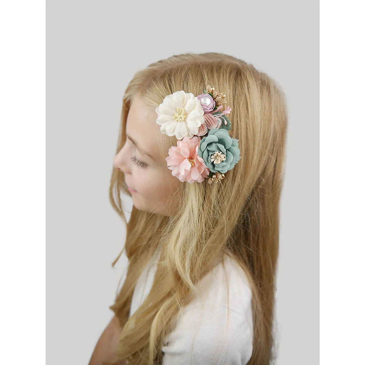 Emma Big Flower Clips