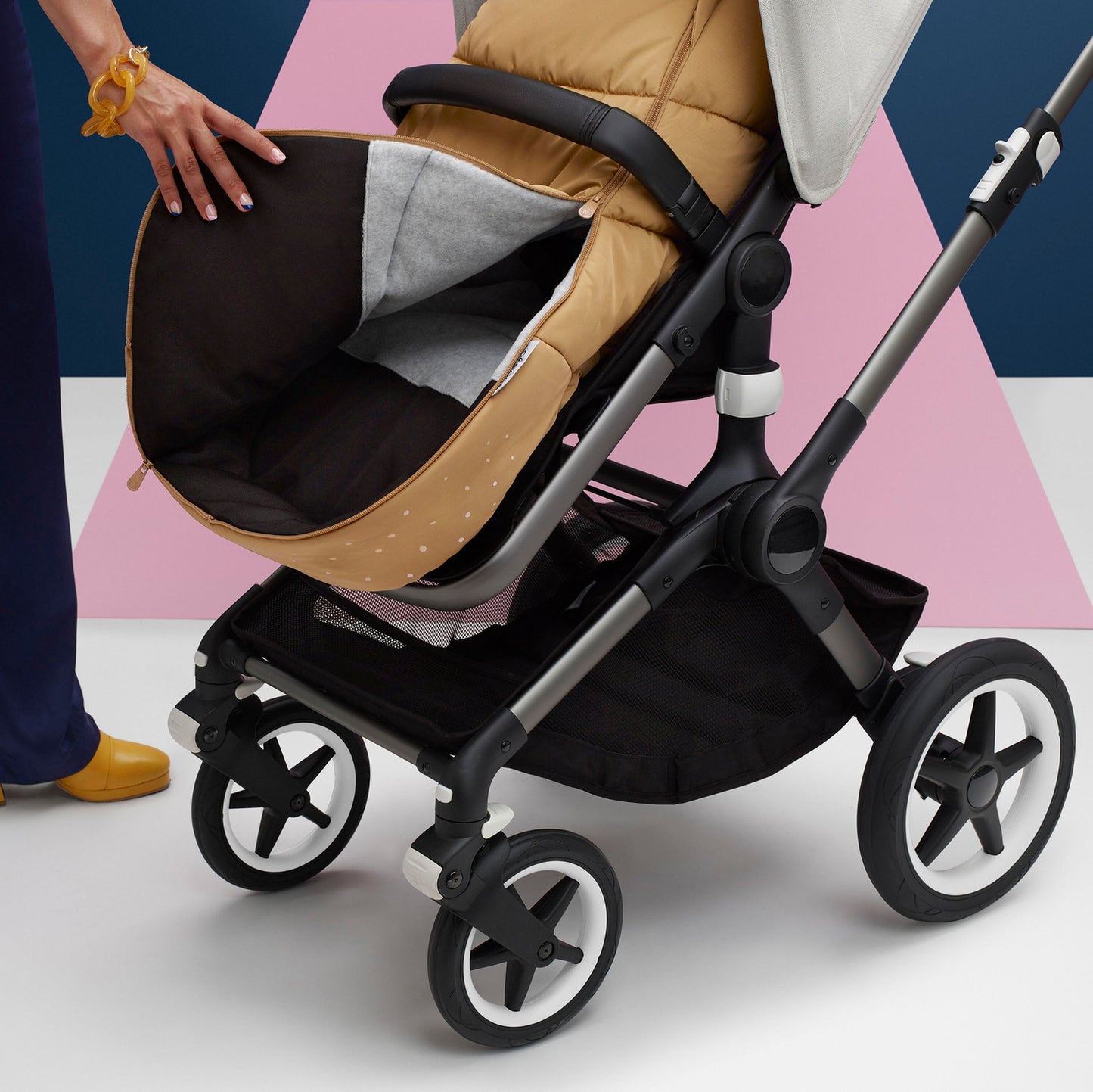 Bugaboo Fußsack Mitternachtsschwarz