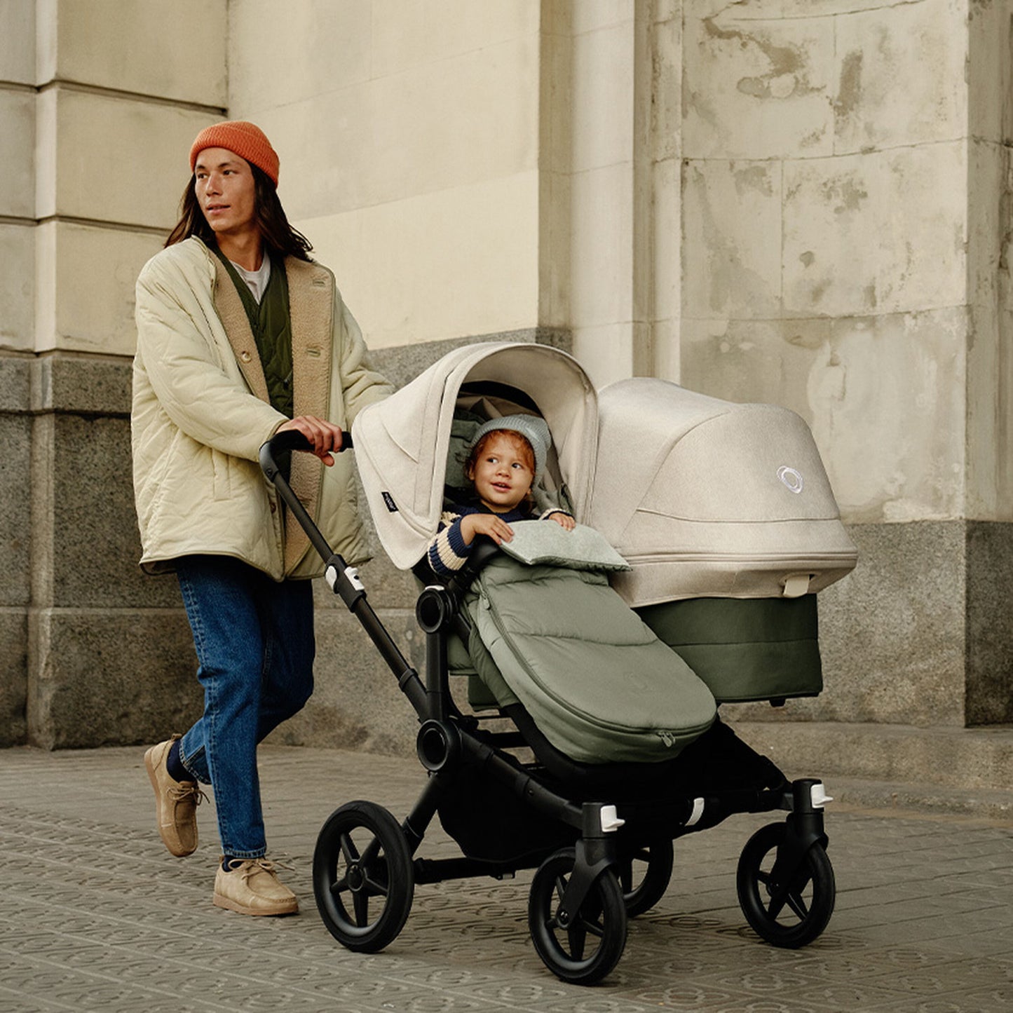Bugaboo Fußsack Dune Taupe