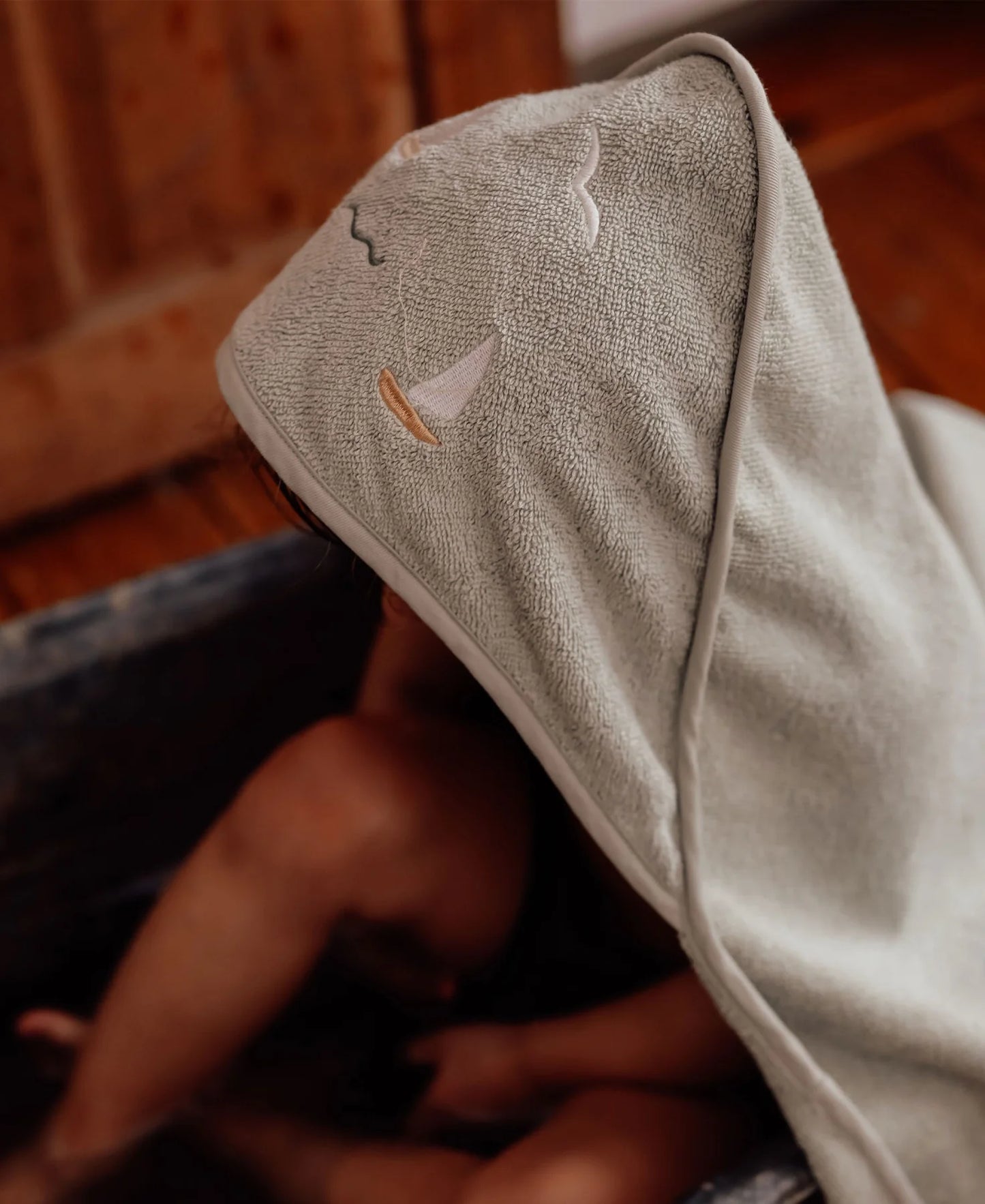 Dear April Petal Baby Towel