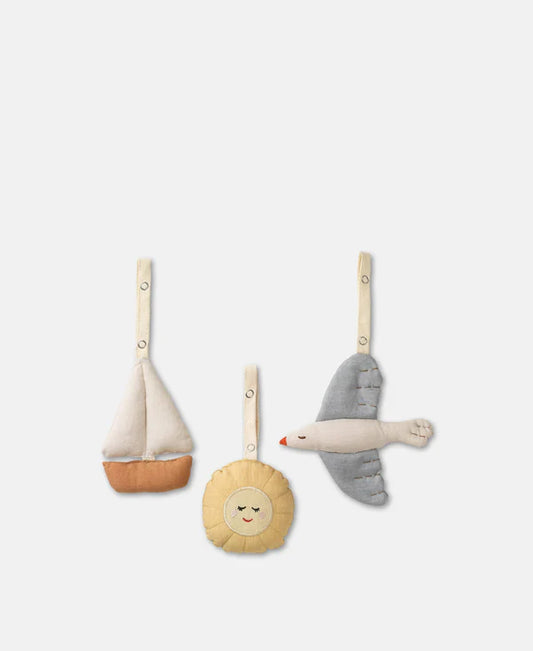Dear April 3er Pack Toys Sailboats