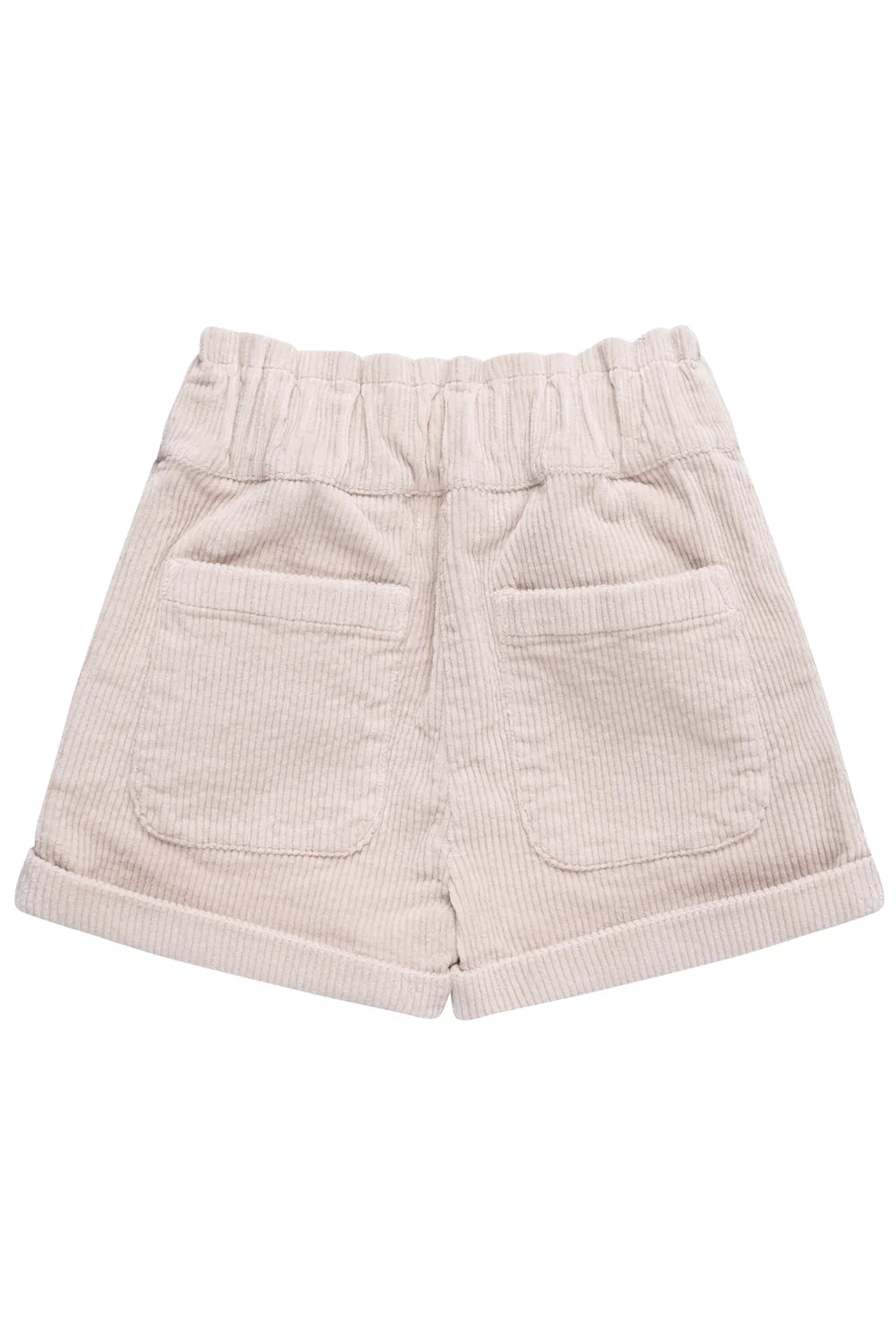 Paperbag Shorts aus Cord mit Schleife 3 Größen