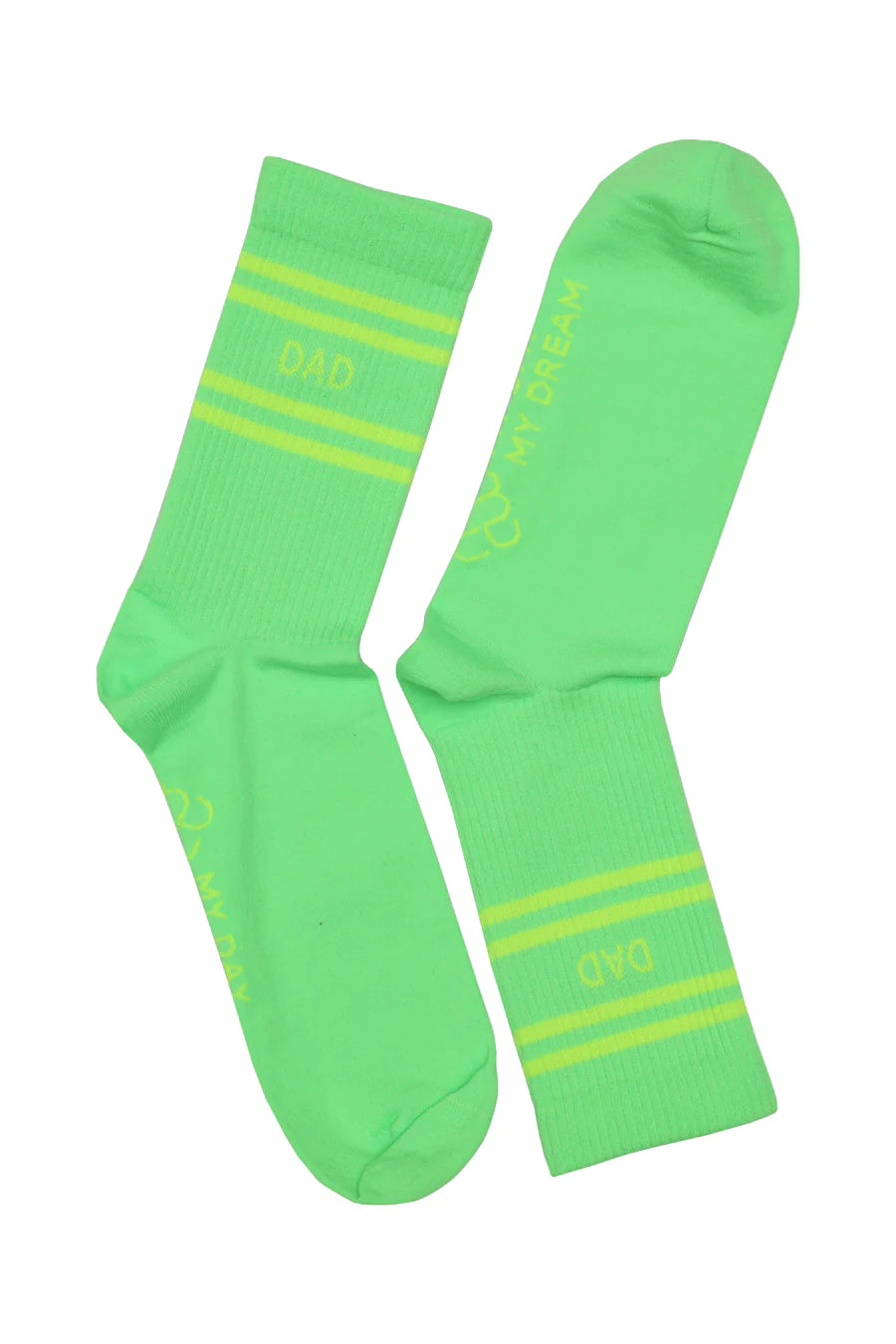 Socken Neon Mom or Dad verschiedene Größen