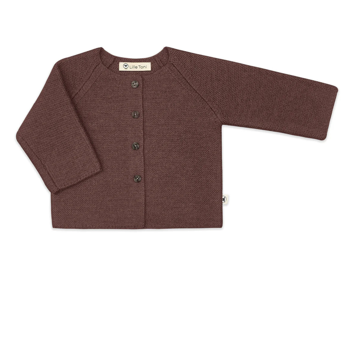 Cardigan Emil aus 100% Merinowolle 0-1 Jahre 6 Varianten
