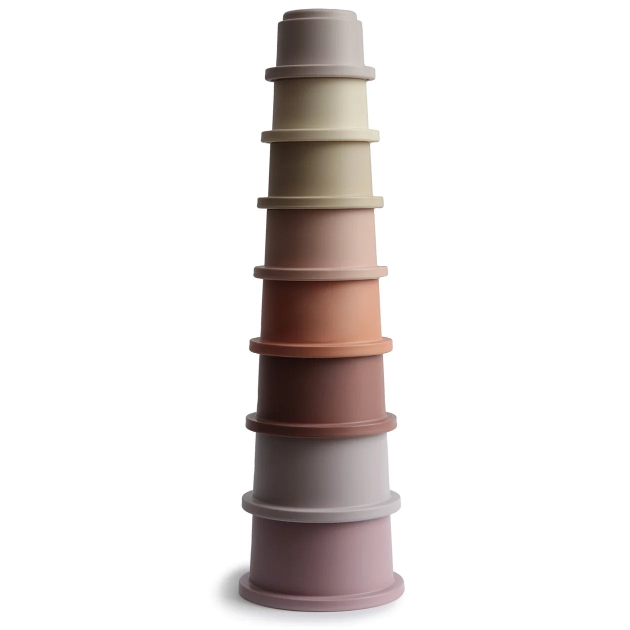 Mushie Stacking Cups Toy -verschiedene Farben
