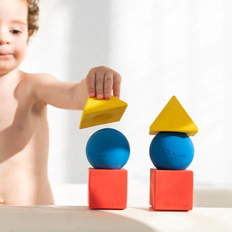 Floating Blocks Basic Colors Baby Teether