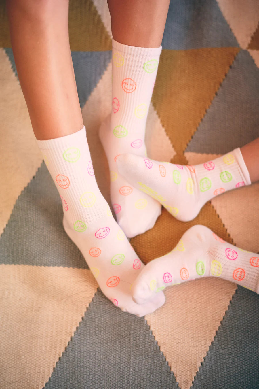 Socken Neon Smiley