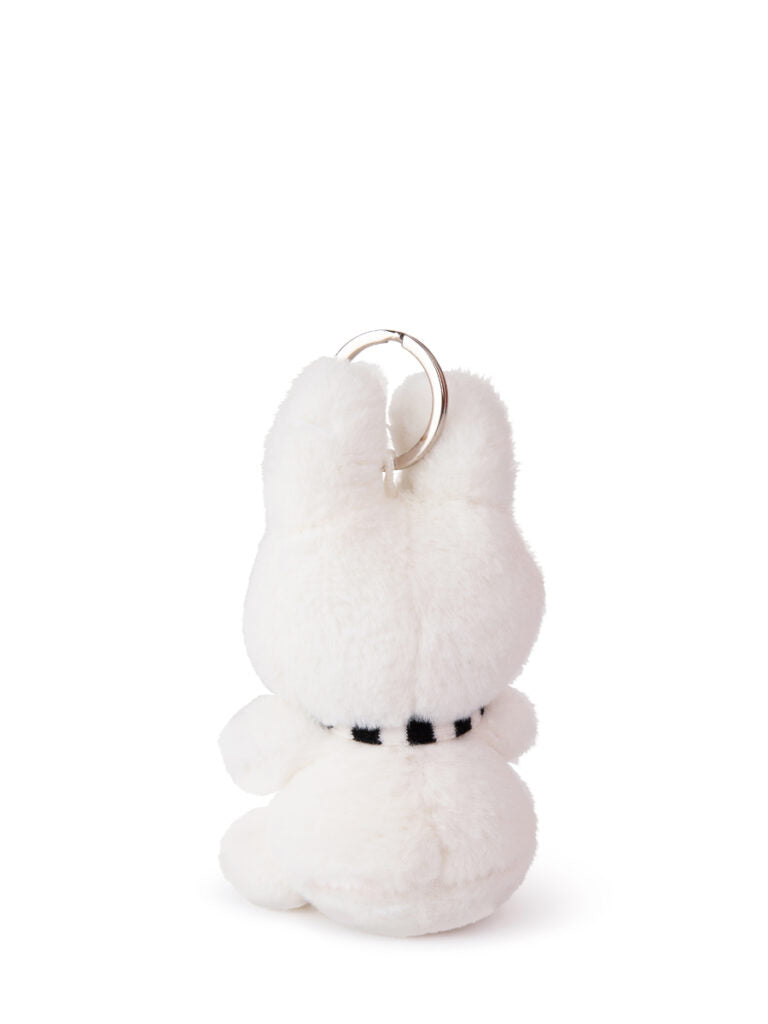 Miffy sitting keychain with scarf