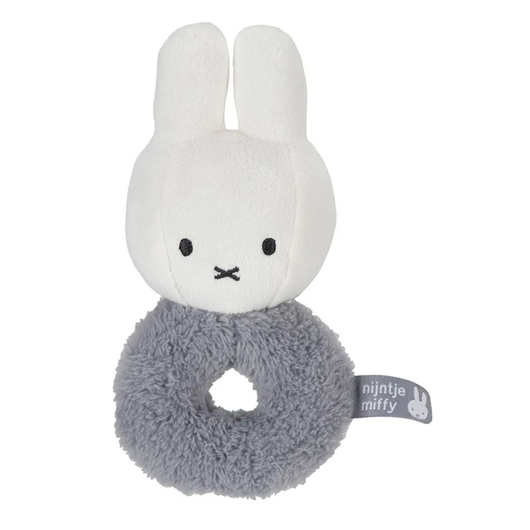 Miffy Rassel-Greifling Hase Fluffy blau