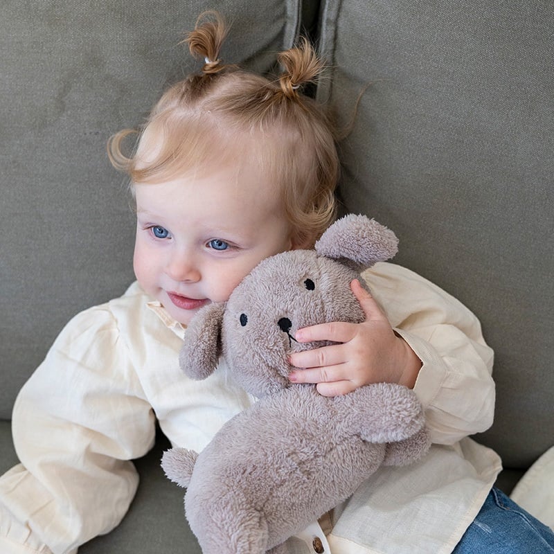 Kuscheltier Hund Snuffie 25 cm Fluffy taupe
