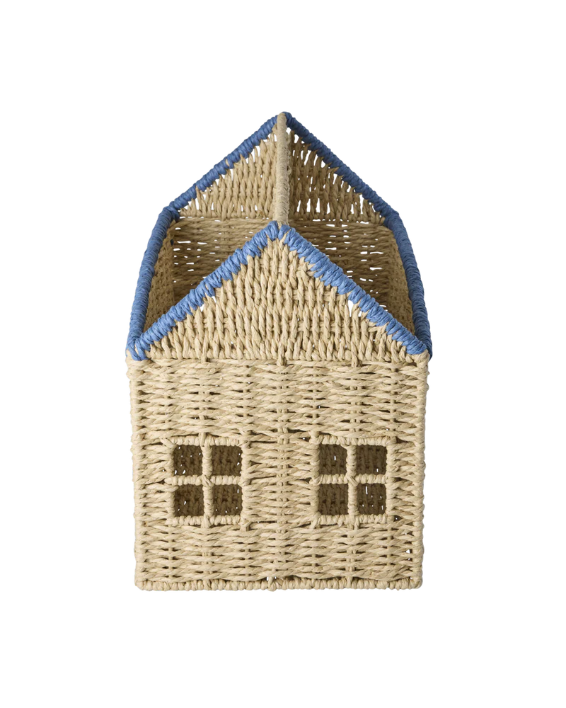 Hausaufbewahrung Blau