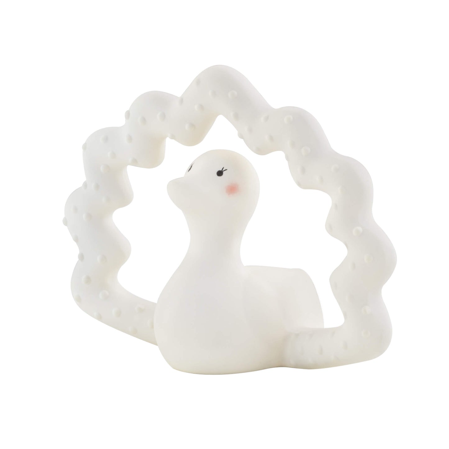 Patsy the Peafowl Natural Havea Teether