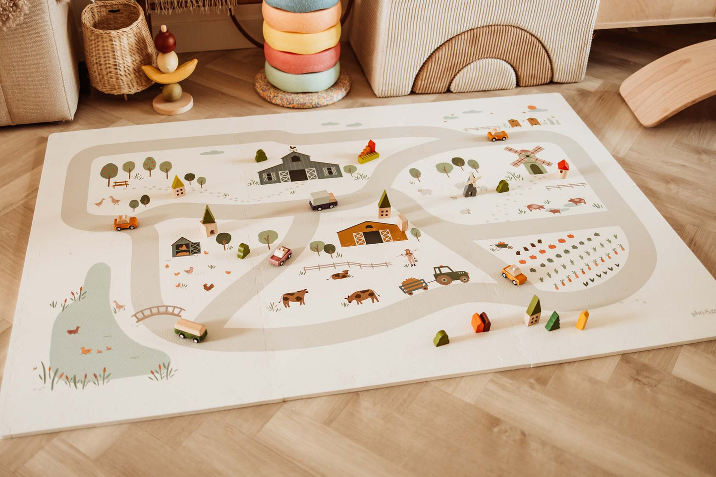 EEVAA Farm Puzzlemat
