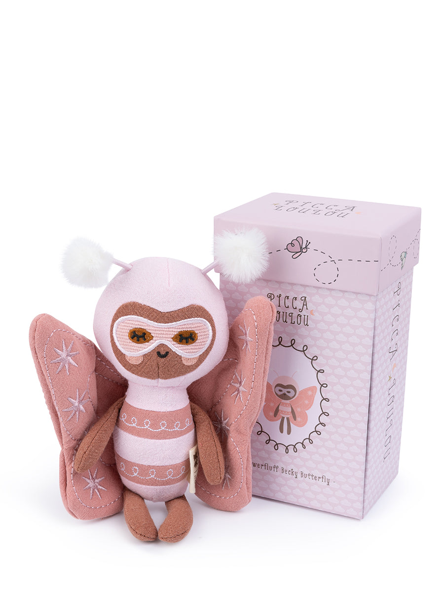 Powerfluff Becky Butterfly Pink in giftbox