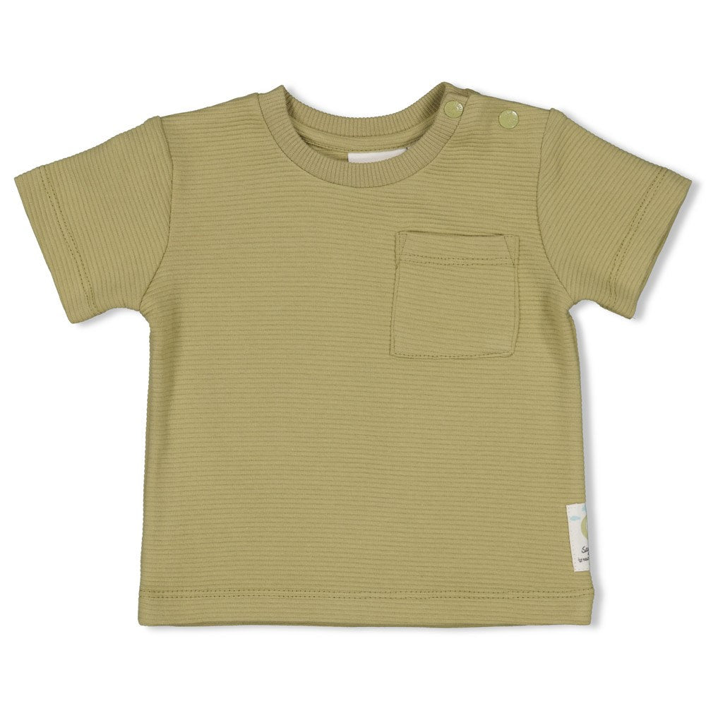 Geripptes T-Shirt - Mini Adventurer
