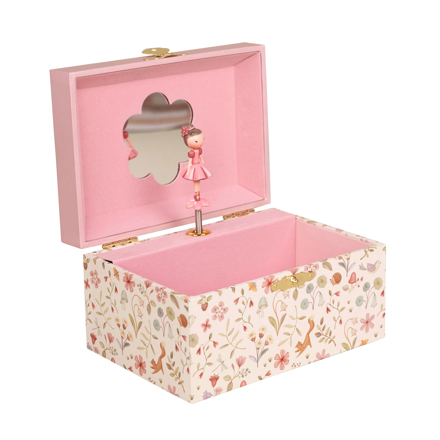 Schmuckkästchen mit Musik - Rosa