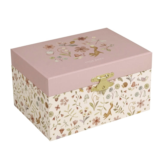 Schmuckkästchen mit Musik - Rosa