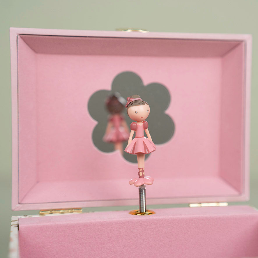 Schmuckkästchen mit Musik - Rosa