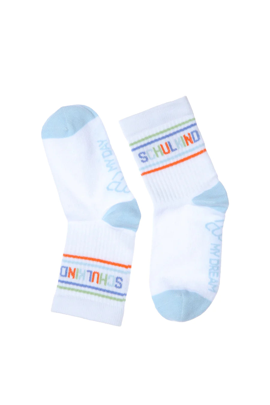 Socken Schulkind Pink & Blau verschiedene Größen