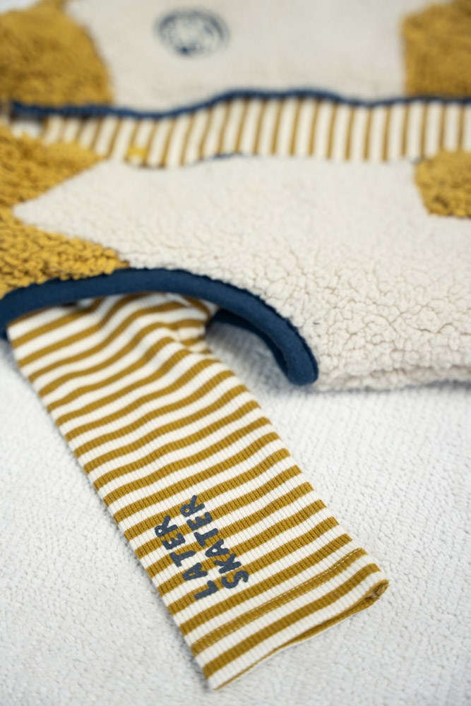 Gerippte Longsleeve Ringel - Keep Rolling