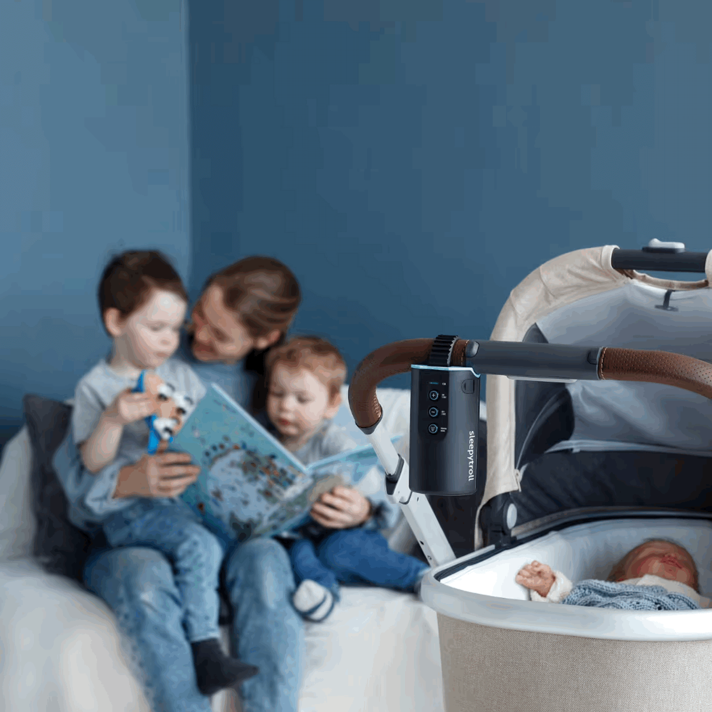 Sleepytroll automatische sensorgesteuerte Babyschaukler