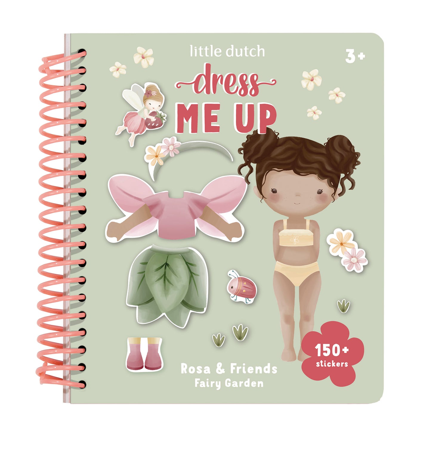 Stickerbuch Dress Me Up - Fairy Garden