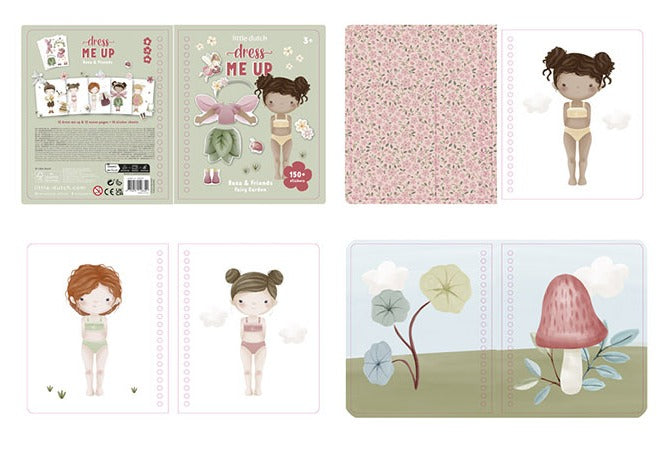 Stickerbuch Dress Me Up - Fairy Garden