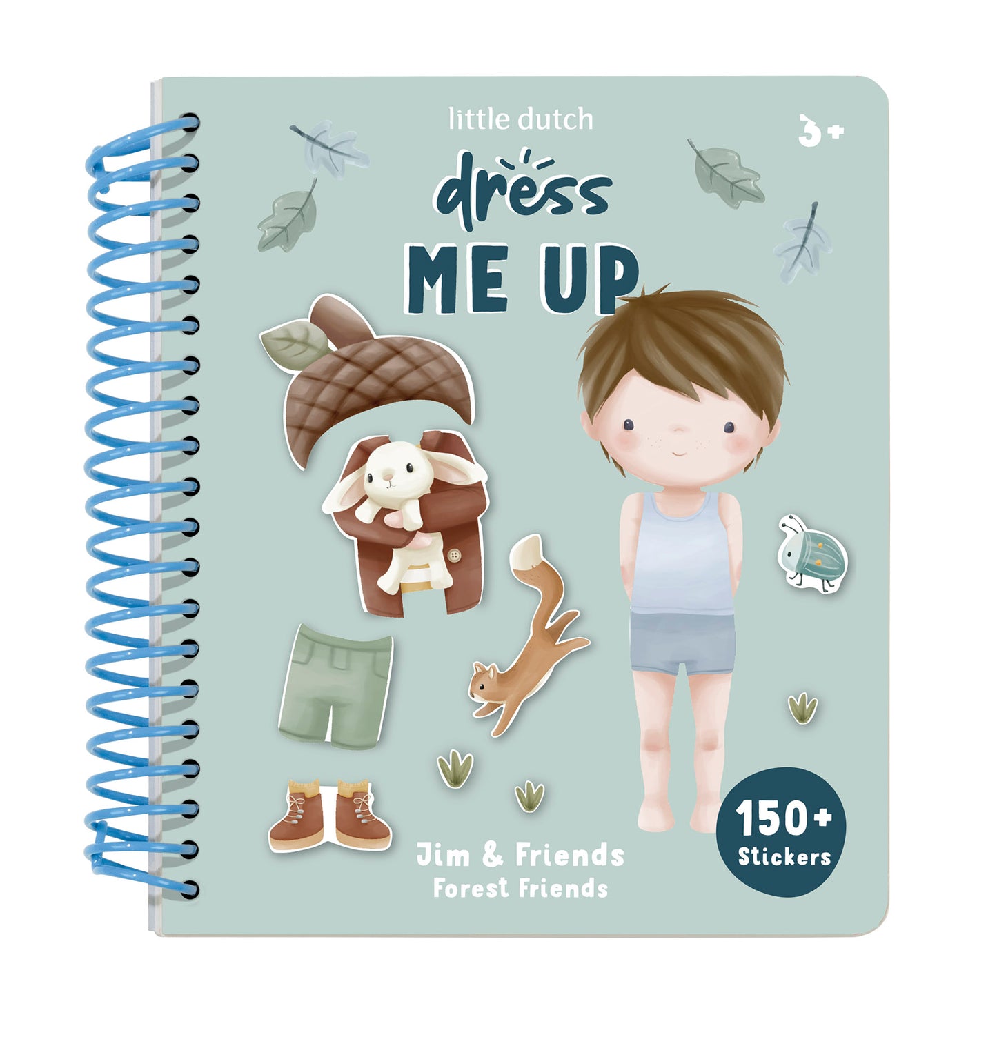 Stickerbuch Dress Me Up - Forest Friends