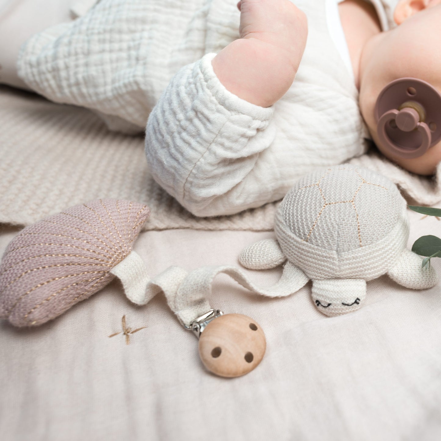 Kinderwagenanhänger Tily the Turtle Rose Glow