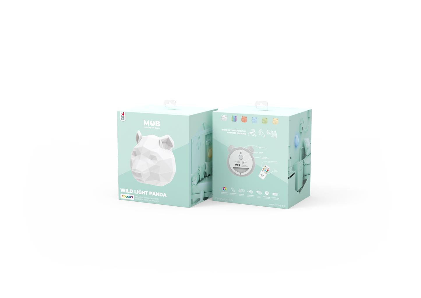 Mob Wild Light Panda Wandlampe