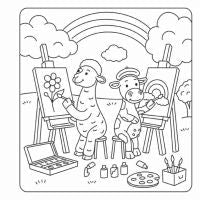 Cozy Coloring – Cuddly Friends