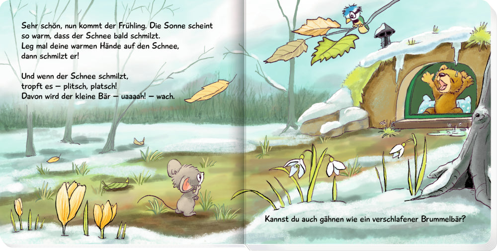 Was ist los, kleiner Brummelbär? - Ein Mitmachbuch