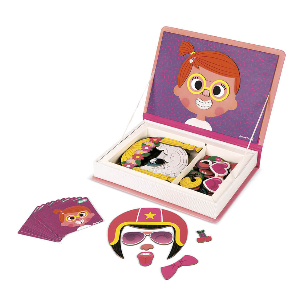 Magneti'book Crazy Face Girls