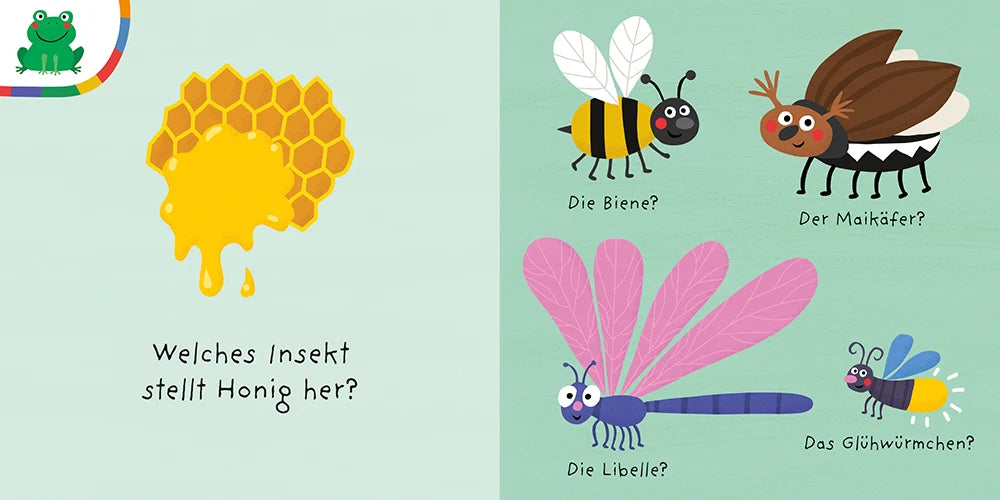 Mein buntes Quiz-Die Wiese