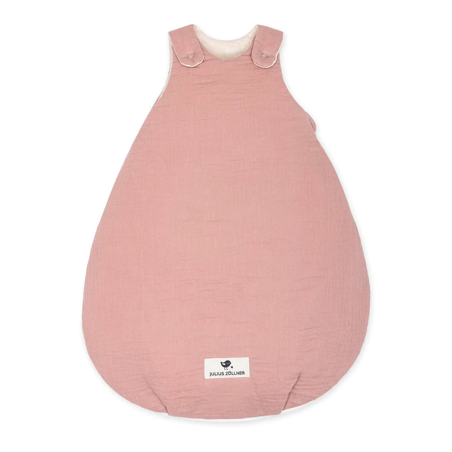 Koon - Babyschlafsack aus Baumwollmusselin, Dusty Rose 68/74
