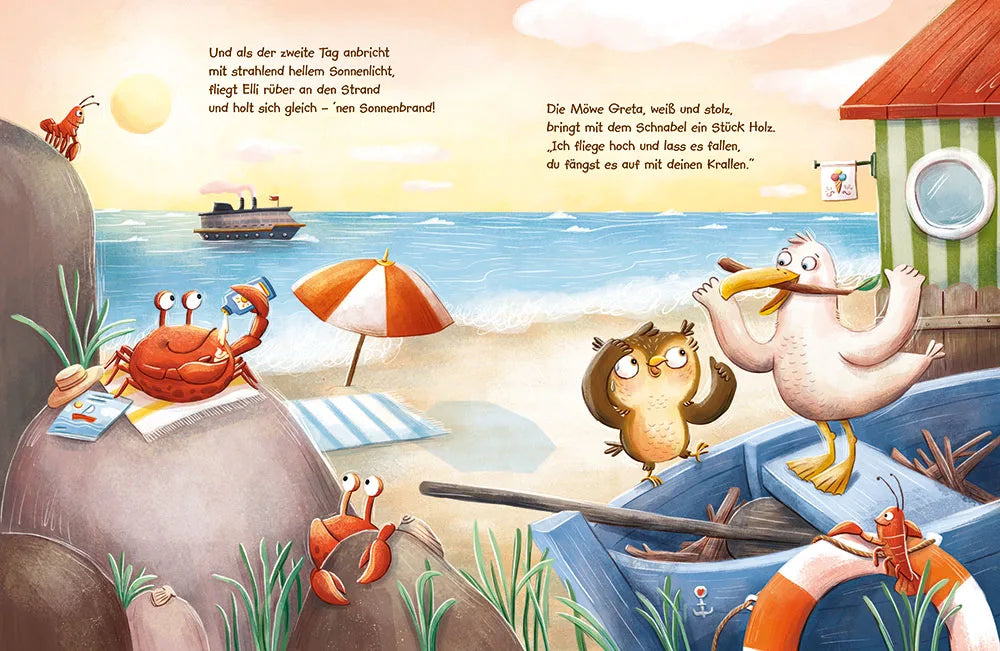 Eule Elli wünscht sich Freunde