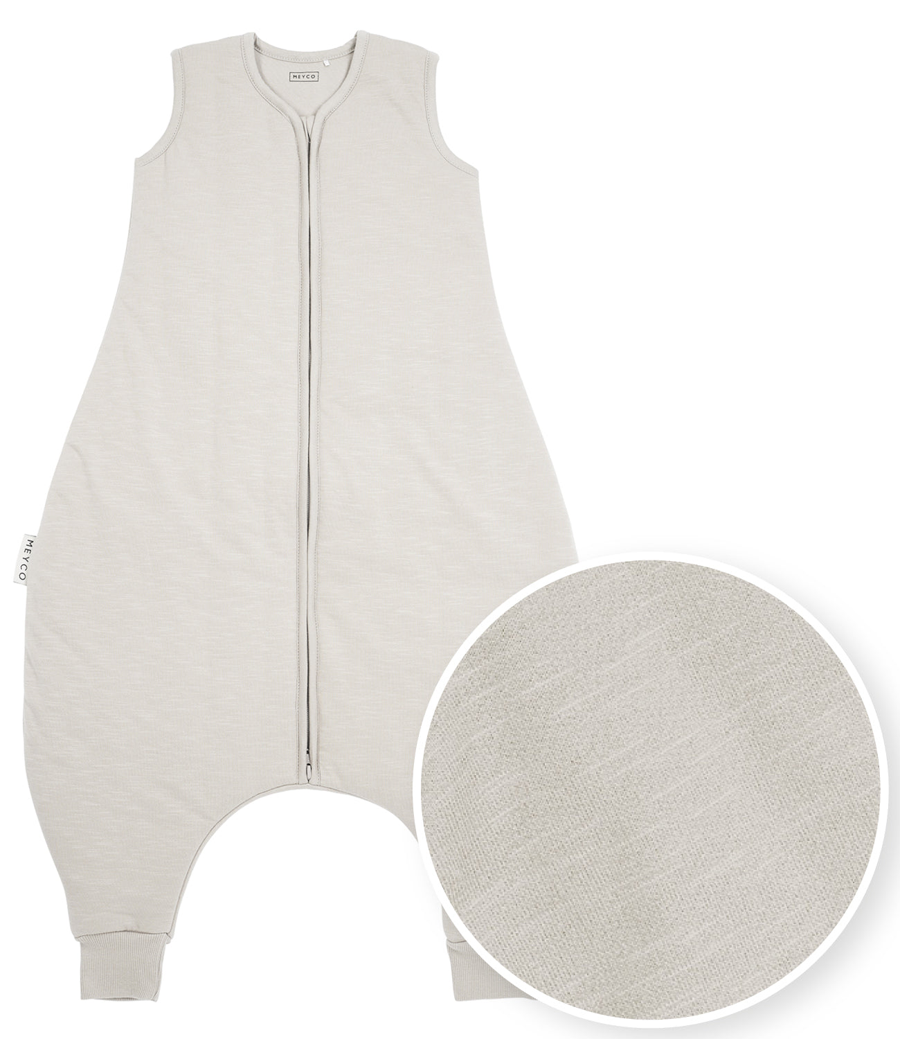 meyco schlafsack Meyco Jumper Schlafsack mit Füßen Greige – Bartels Kinderwelt GmbH & Co. KG