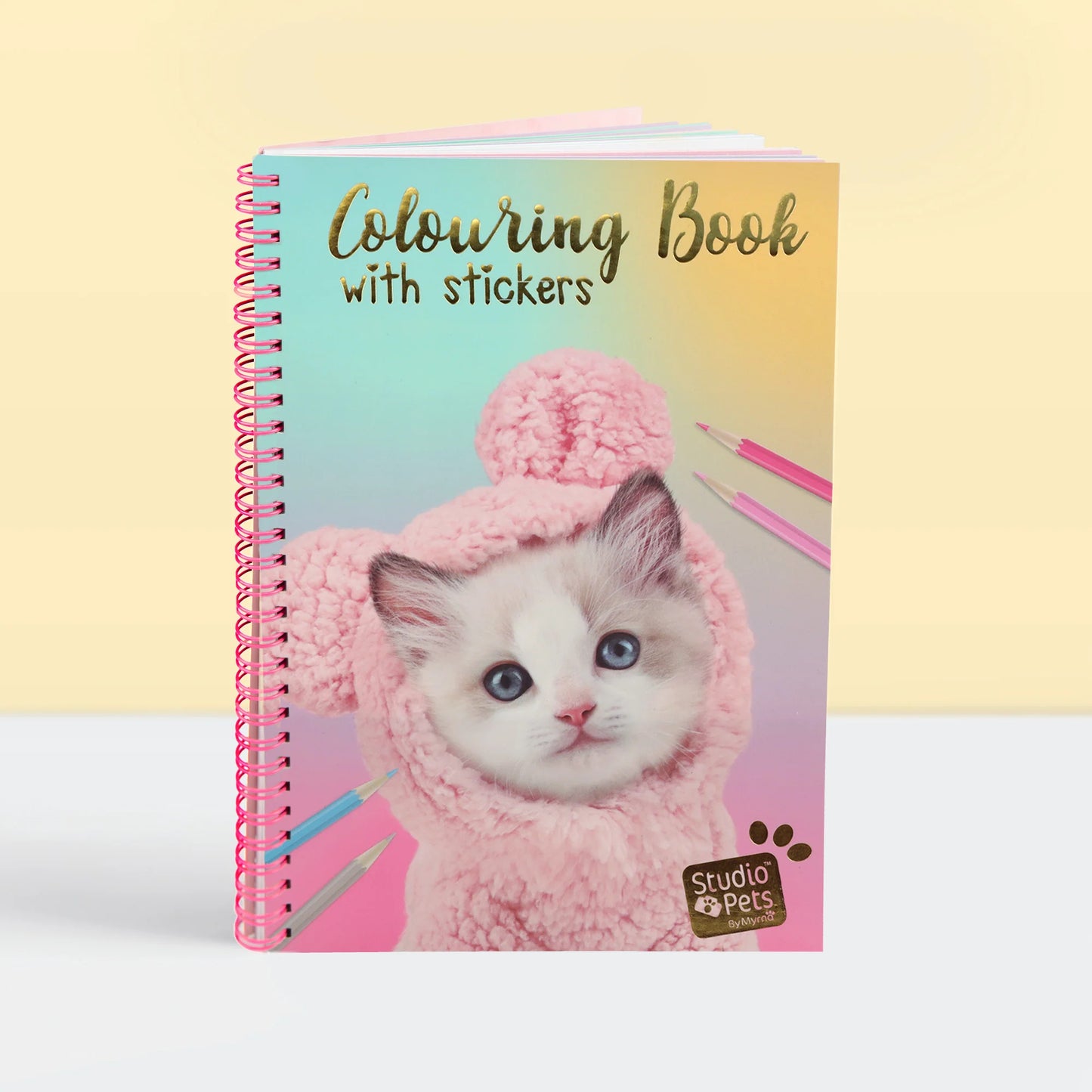 Studio Pets Malbuch A5 Kitten