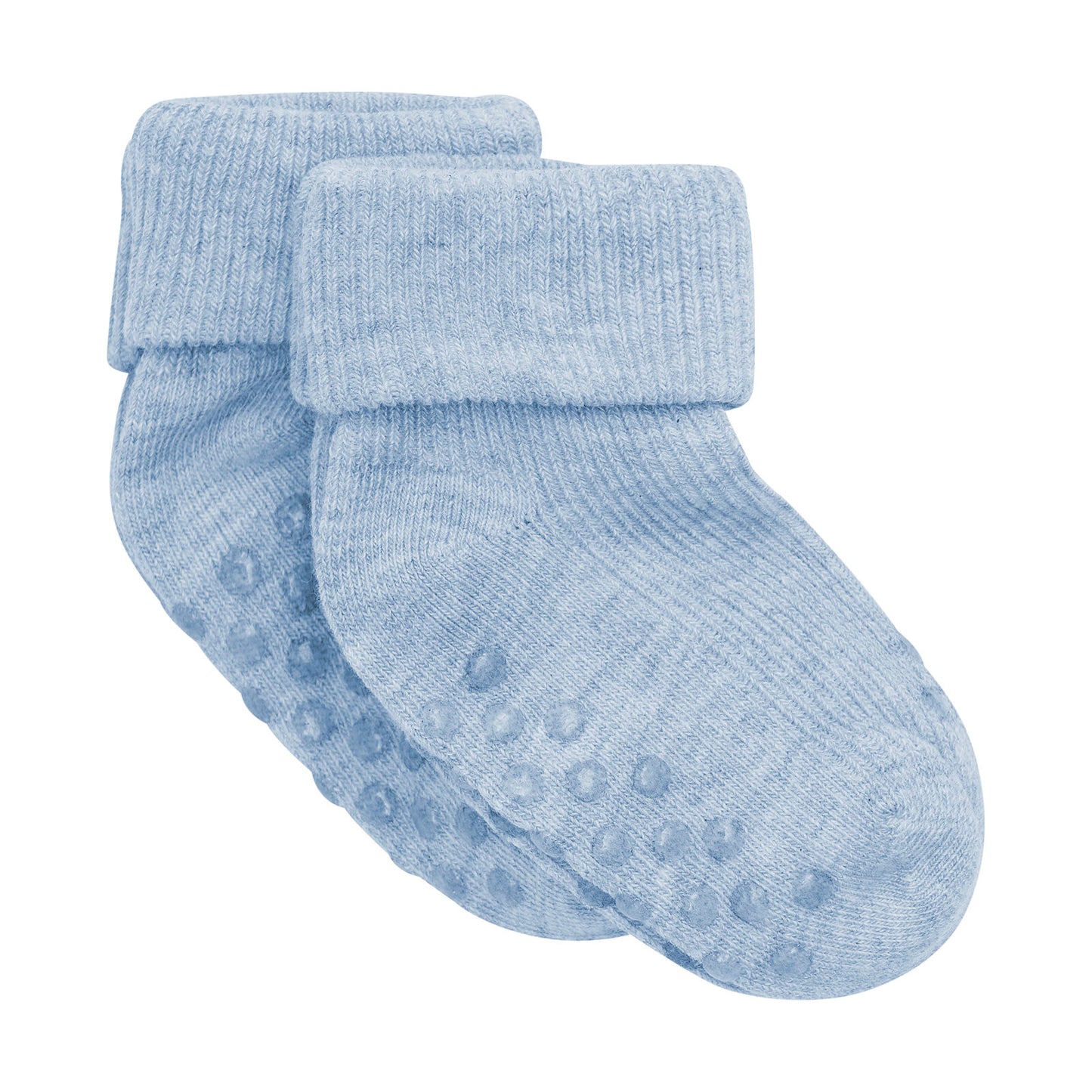 Minymo Socken Rib mit Stoppern 2er Set