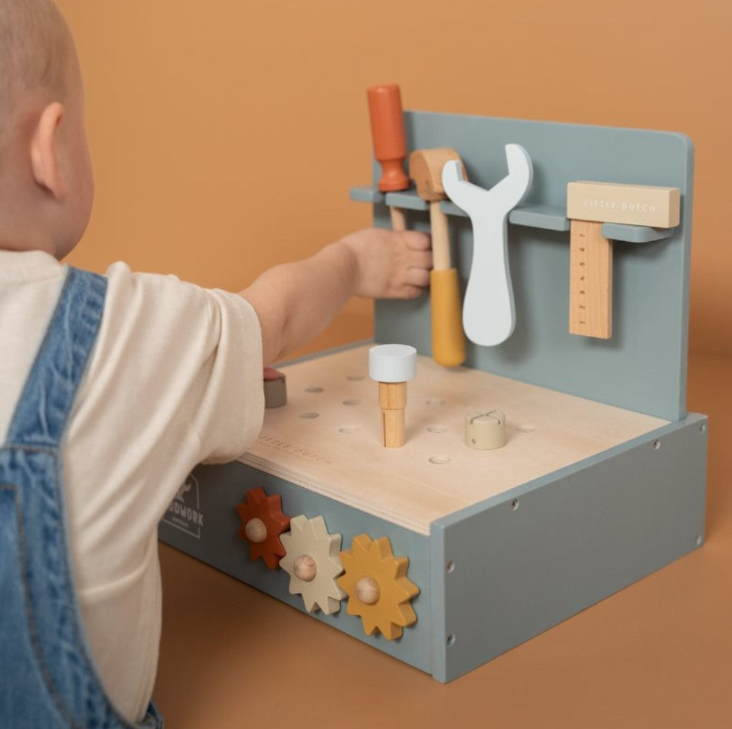 Werkbank Mini Blau