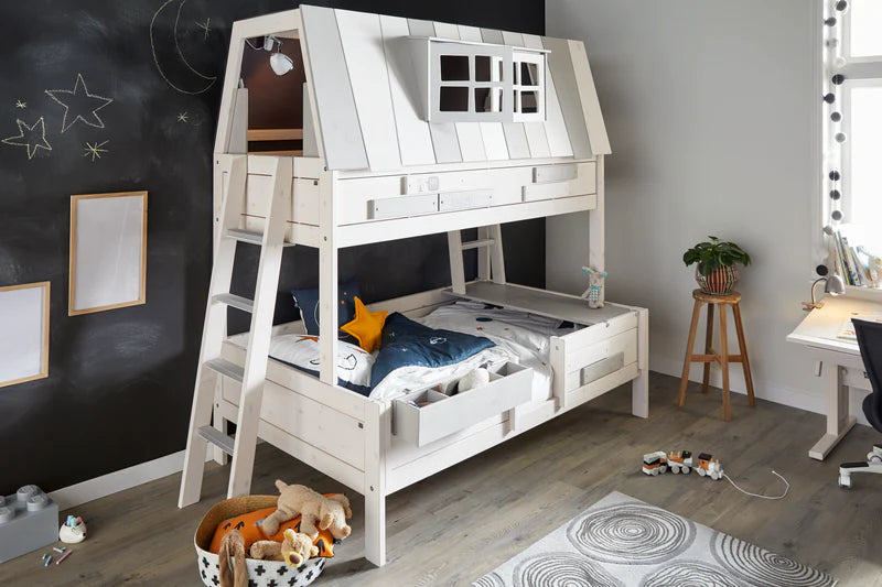 Lifetime Original Abenteuerbett My Hangout 120 cm Deluxe Whitewash