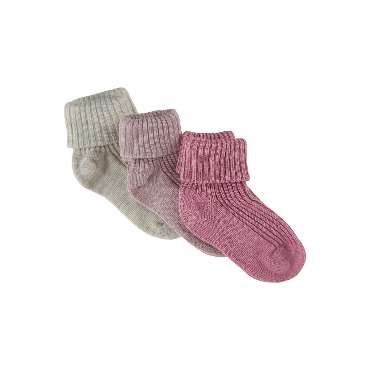 Minymo Babysocken Rib 3er Pack