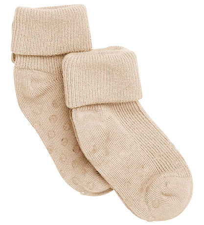 Mynimo Babysocken Rib mit Stoppern 2er Set