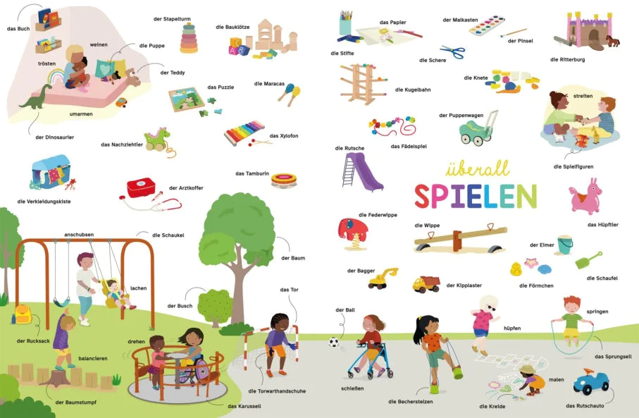 viele erste WÖRTER viele bunte BILDER
